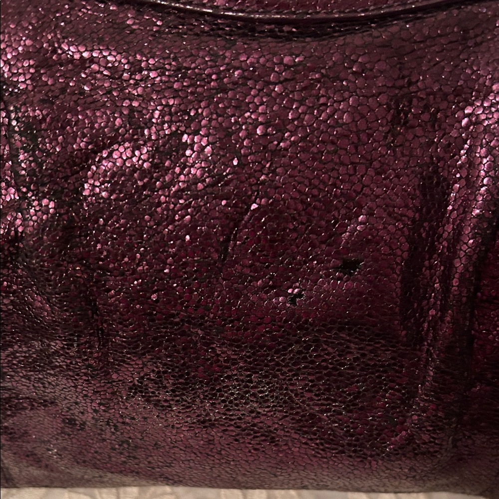 Coach Shimmering Purple Tote - Picture 2 of 16